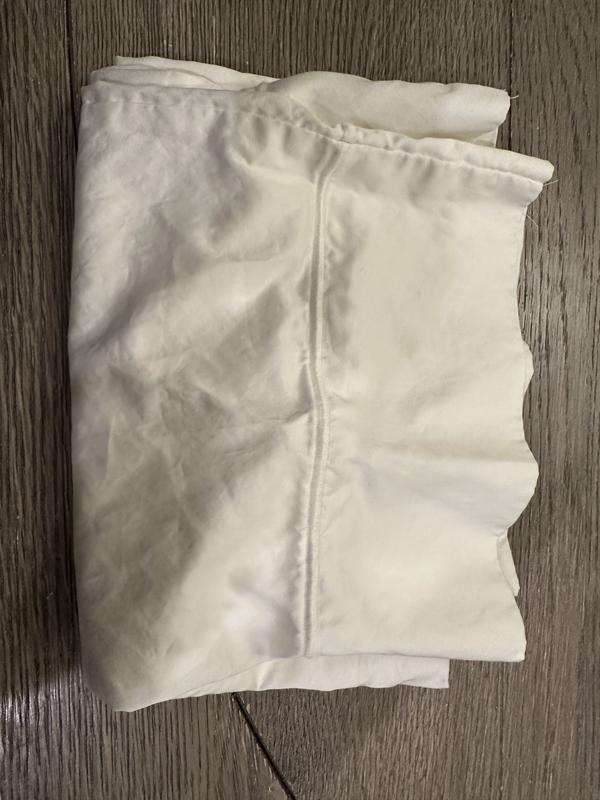 Twin XL pillowcase after washing/drying