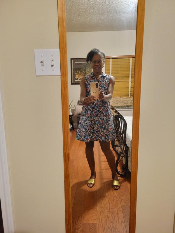 CUTE - Cute! - Navy Field Floral Dress