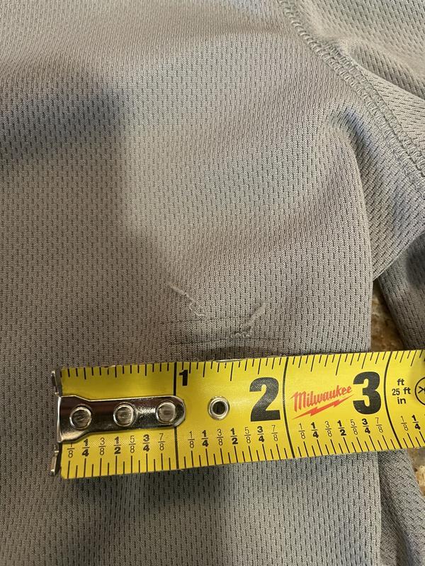 Customer photo for "Wouldn’t buy if it wasn’t uniform requirement"