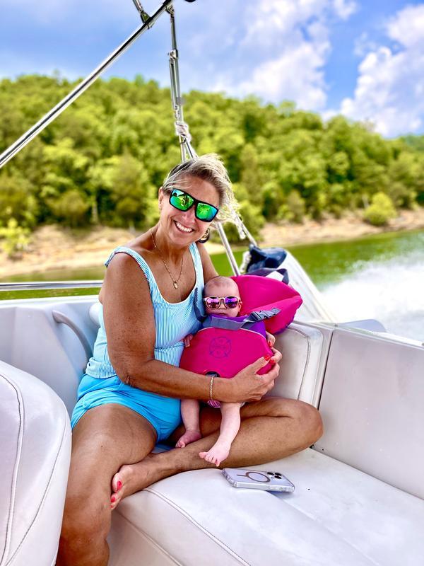 This Grandma LOVES the Lands End 3” swim shorts!