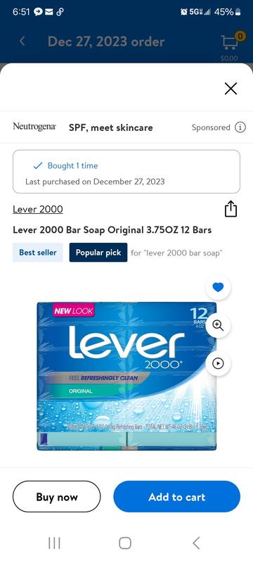 Lever 2000 Bar Soap - Original Scent