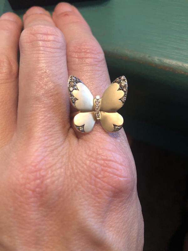 Levian hot sale butterfly ring