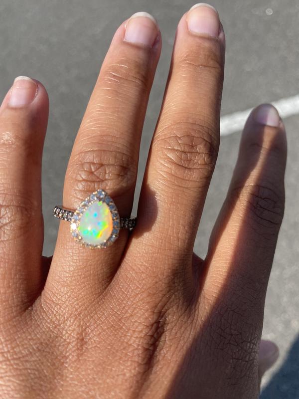 Kay jewelers levian opal on sale ring