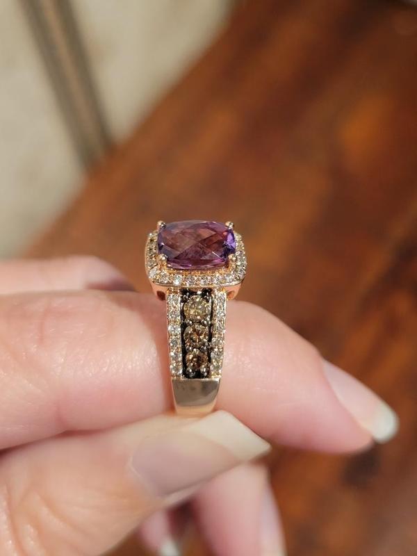 Levian deals amethyst ring