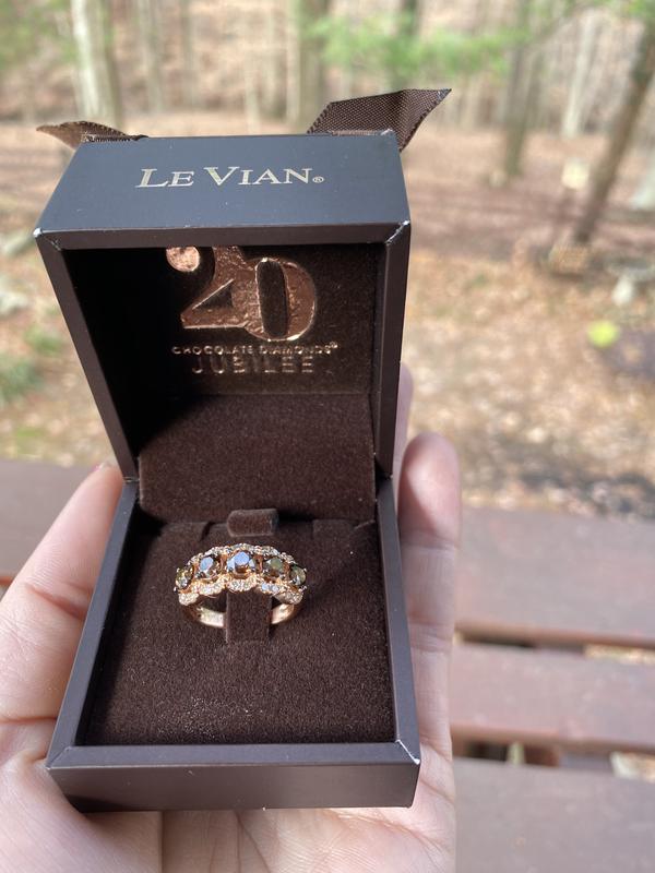 Levian chocolate engagement on sale rings