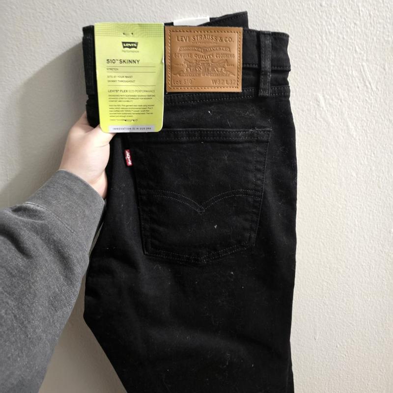 Levi's 510 black hotsell