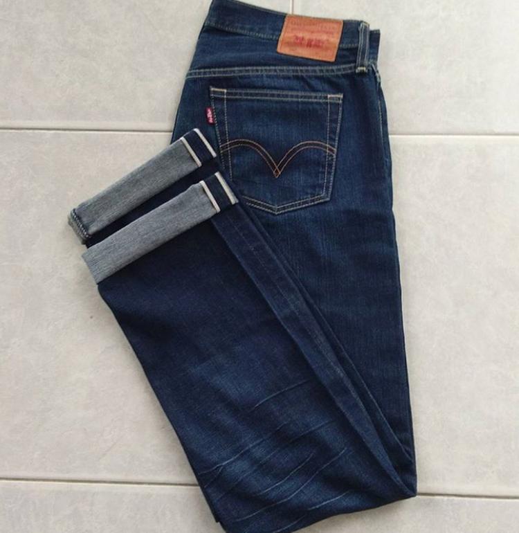 Levi s Made In The Usa 501 Original Fit Selvedge Men s Jeans Medium Wash Levi s US