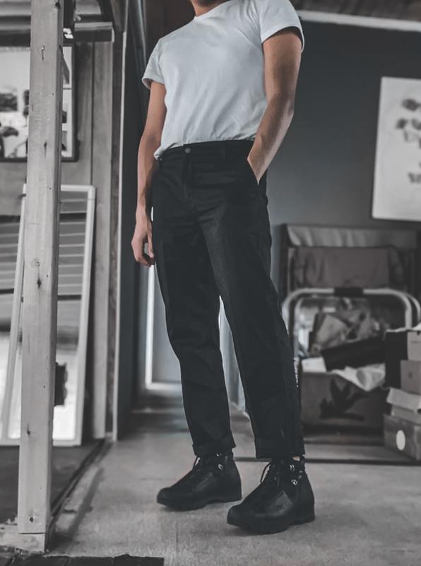 Levi's® Xx Chino Straight Cropped Pants - Black | Levi's® US
