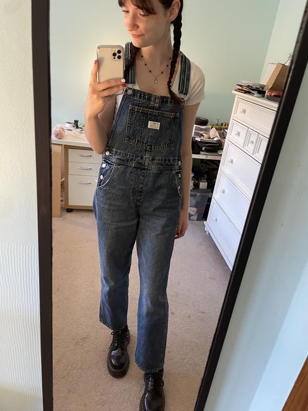 Vintage Women's Overalls - Medium Wash