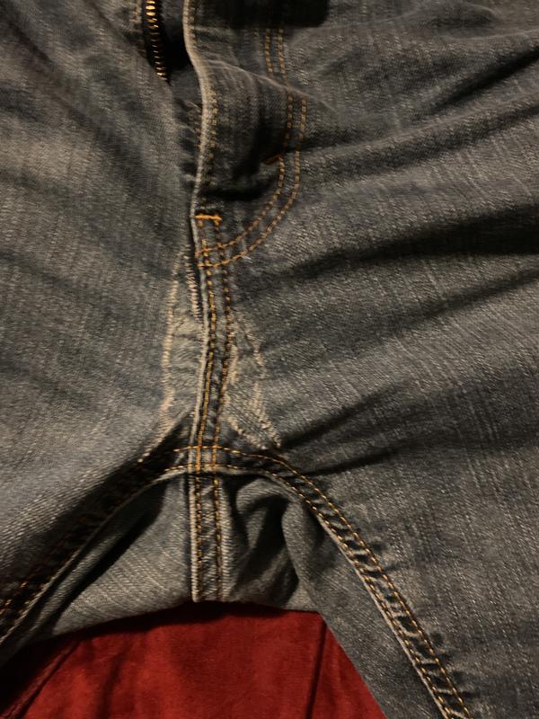 Pulled to the left side.