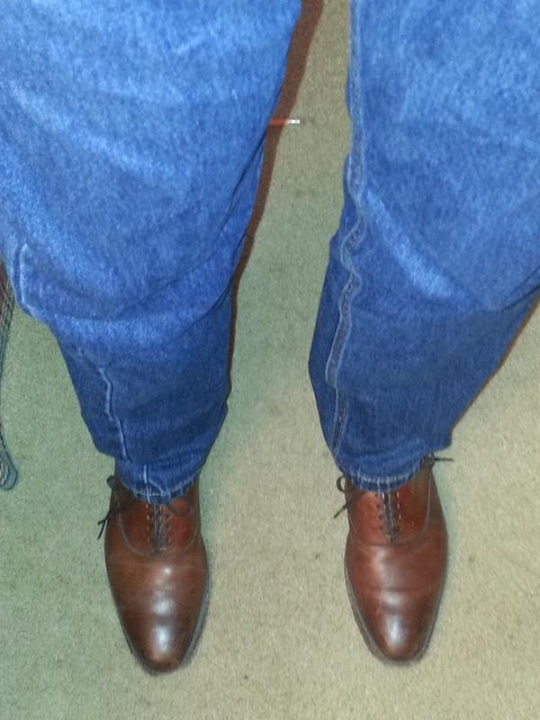 The right leg (left side of picture) seam twists to the front as soon as I move.