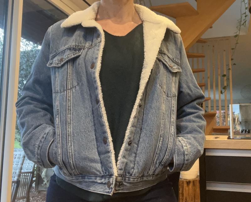 Veste fourrée bien chaude