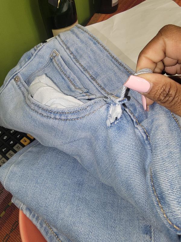 My new jeans damaged upon arrival