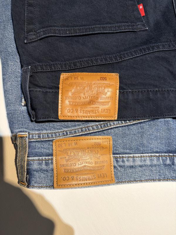 Comprados el mismo día. Misma talla y largo