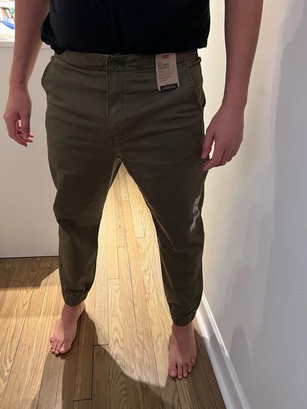 Olive Green Jogger Chino