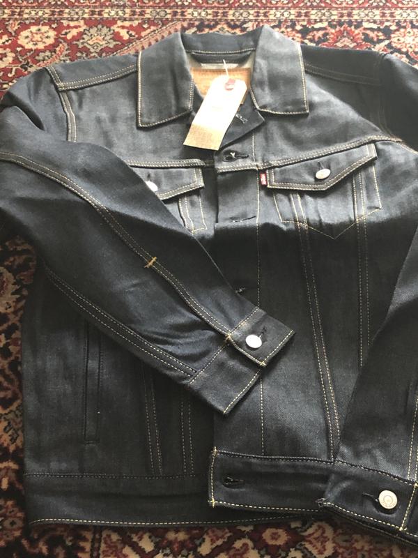 Trucker Jacket Dark Wash Levi s US