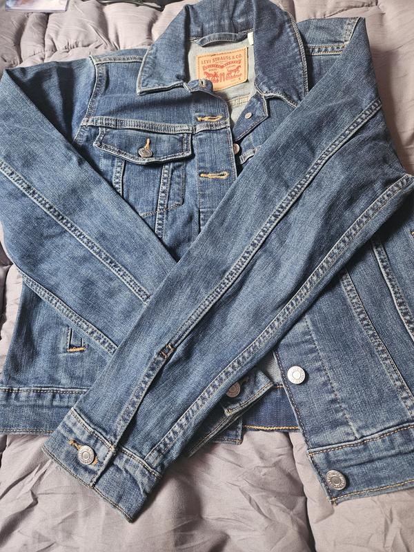 Original Trucker Jacket Dark Wash Levi s US