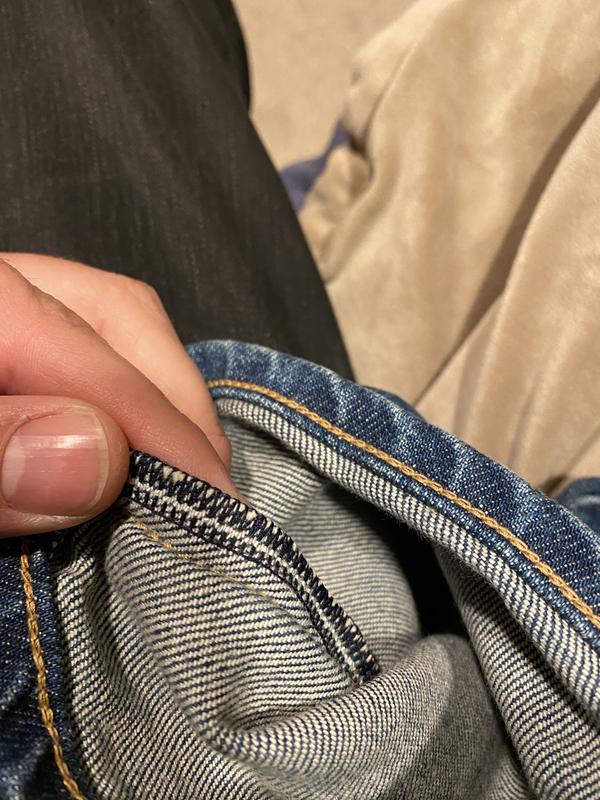 fake selvage