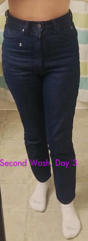 Second Wash, Day 3 (notice the waist)