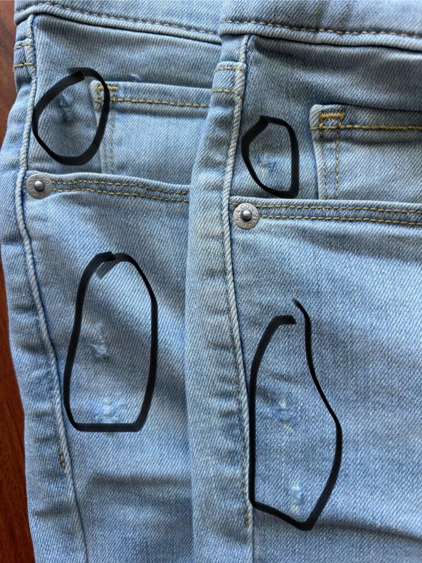 Holes in both pairs