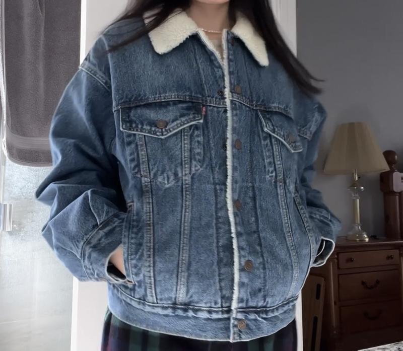 90s Sherpa Trucker Jacket - Medium Wash | Levi's® US