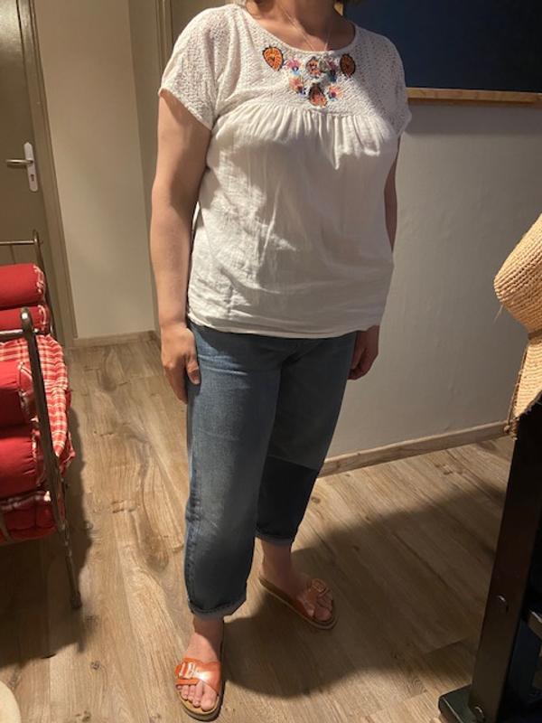 Mon nouveau JEANS version 2 avec un petit revers