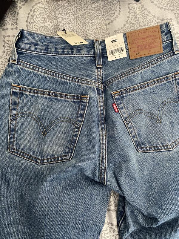 Left pocket had marking as if a square object was forced in there for a long time such as a phone and was probably even a return then shipped to me