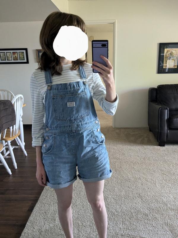Size Small, finished hem rolled