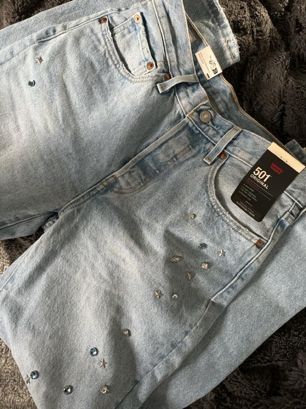 501® Original Fit Studded Women's Jeans - Light Wash