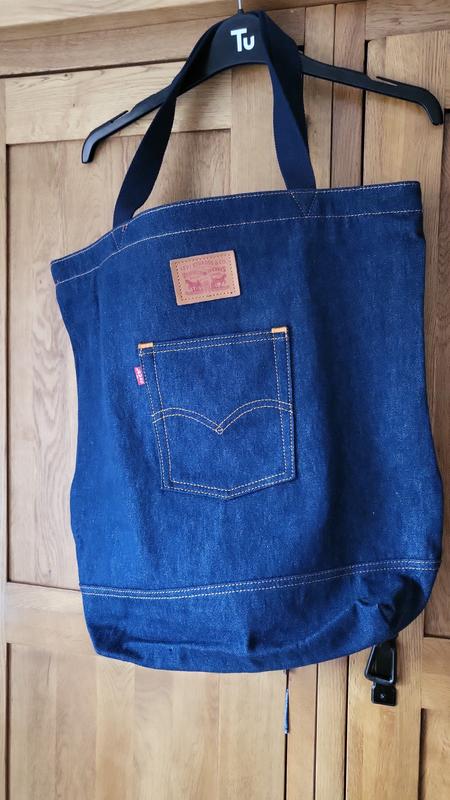 Back Pocket Tote - Blue