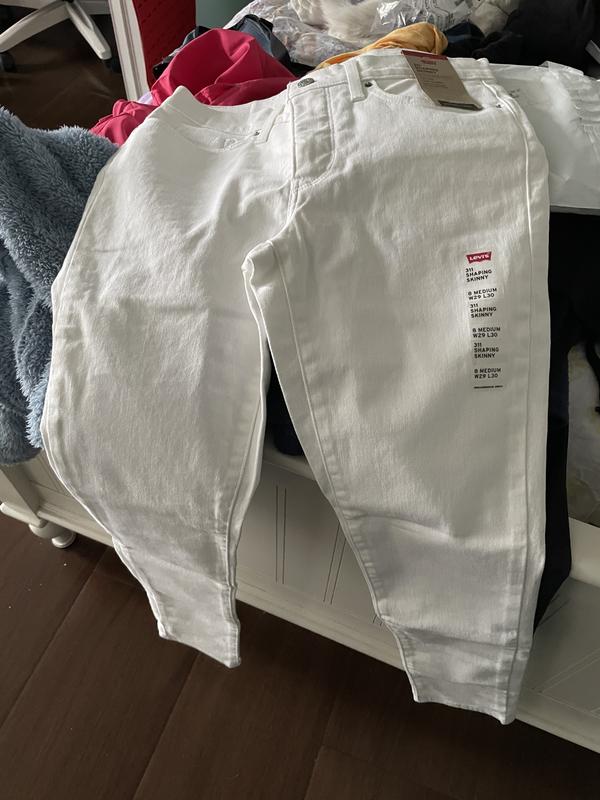 Levi's deals 311 white