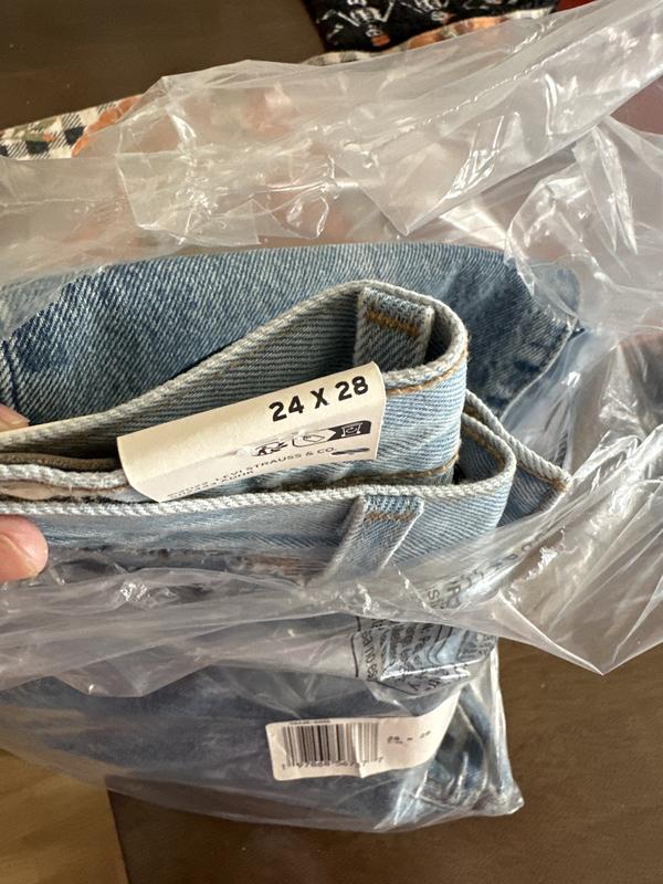 Size on pants