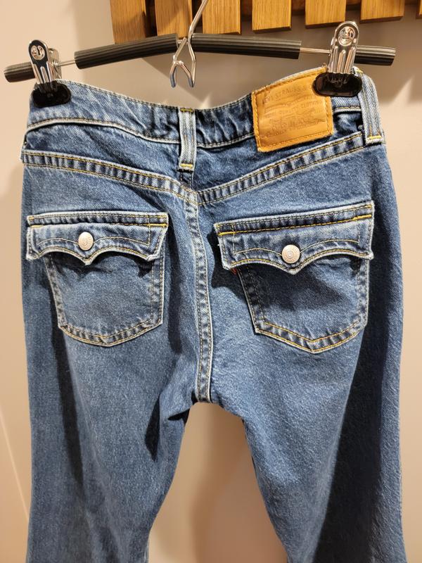 Levi's back flap pocket jeans mens on sale