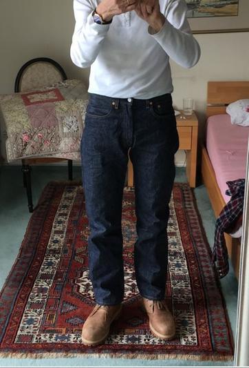 Jeans nach Soak