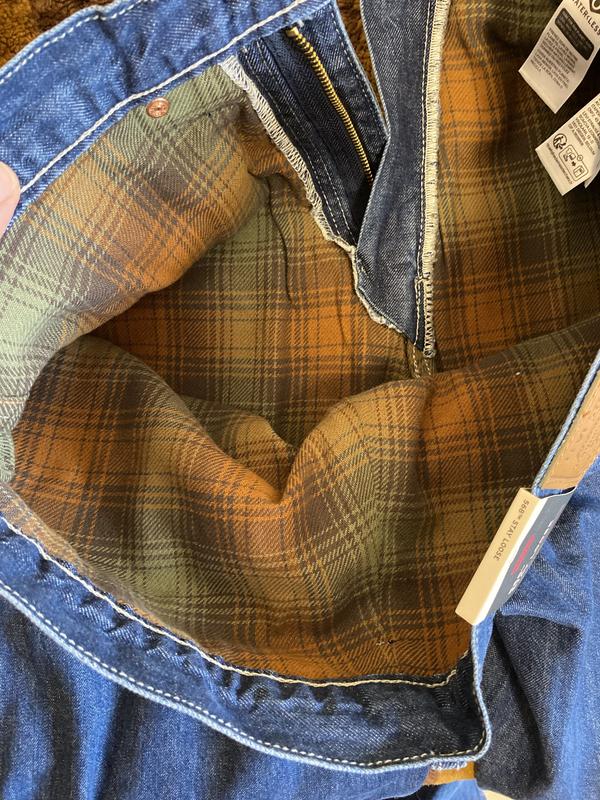 Cozy flanel w środku.