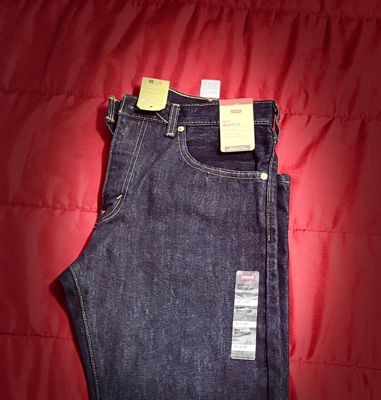Men's 517 Bootcut Jeans In Dark Indigo - Flat Finish