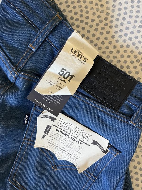 Levis 501 made and crafted online