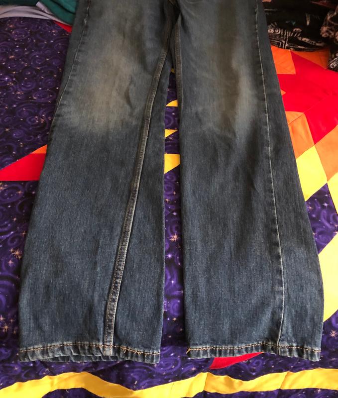 Severe twisting due to incorrect cutting of fabric.