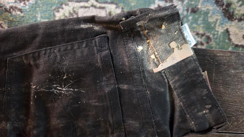 711 skinny jeans straight out of the package