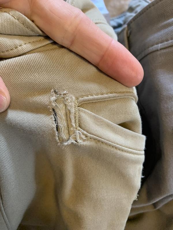 Ripped at the pocket seam after a few months