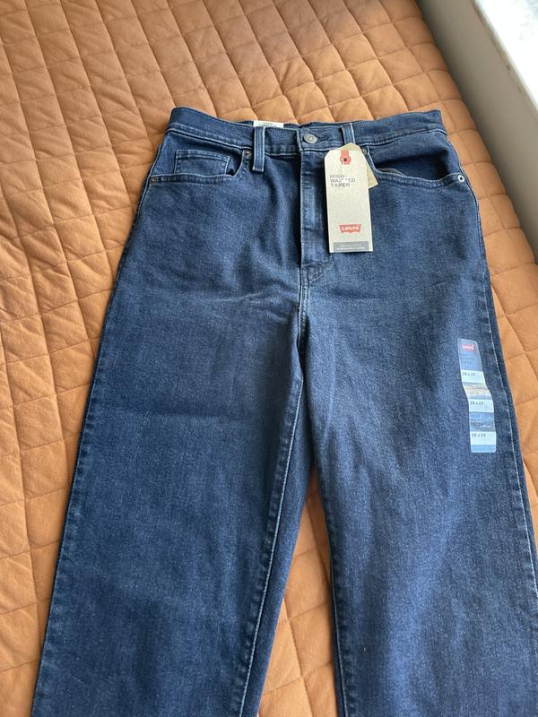 Levi’s High Waisted Taper Jeans Women’s Ankle Length Bruised Ego Blue  26986-0004