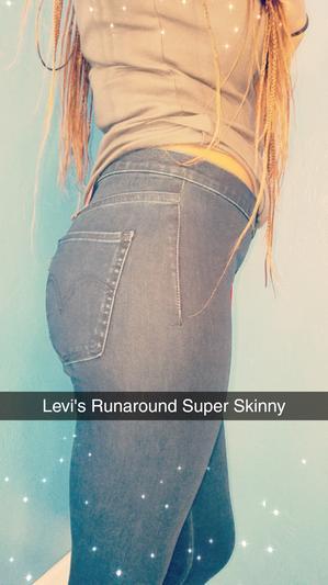 Levi s Runaround Super Skinny Jeans Macy s