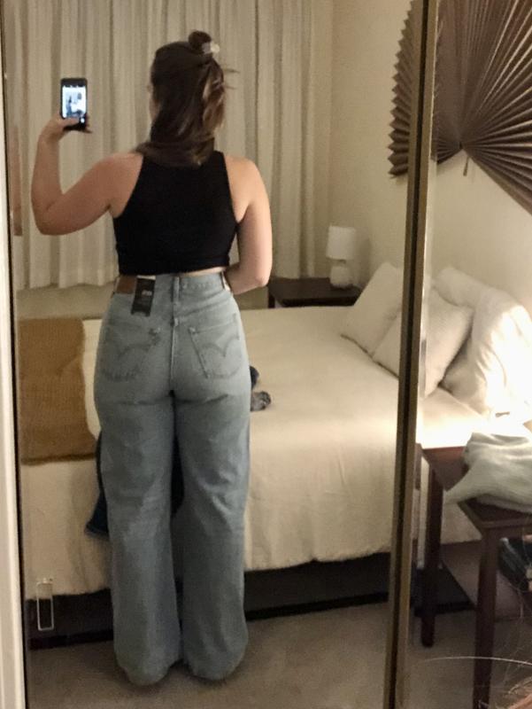 Back, pinching waist band tight