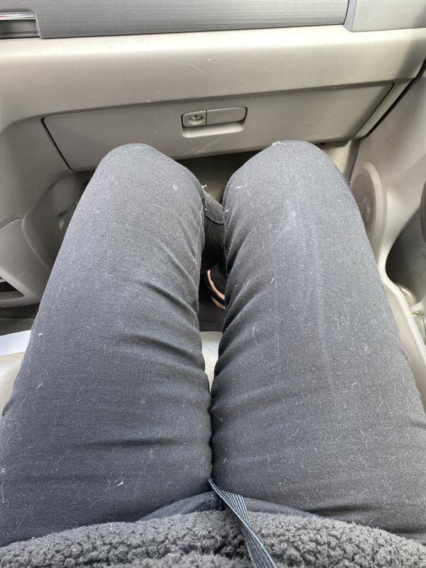 Weird creases. Lots of lint even after using a lint roller. Weird white smudges even though I just washed them.