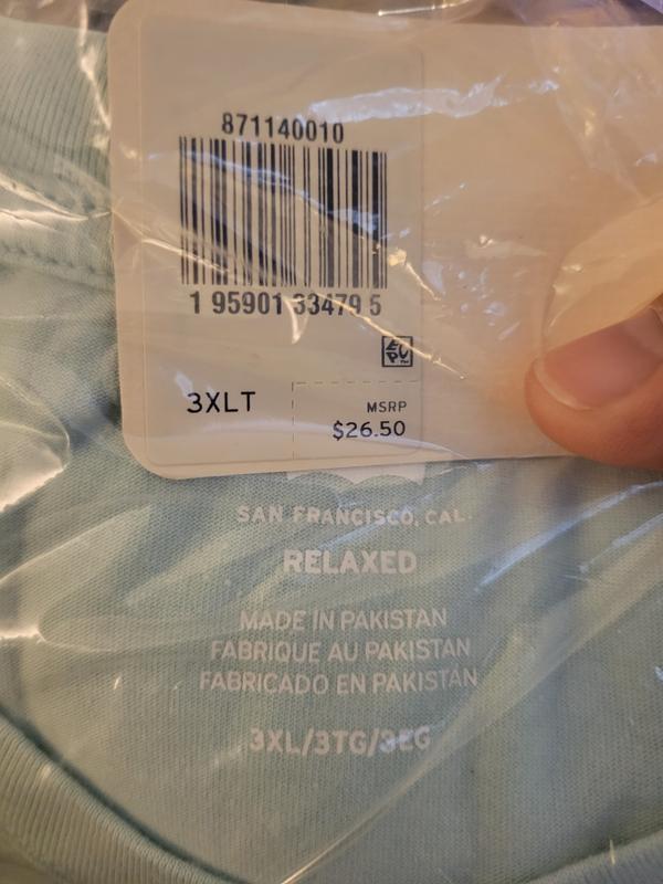 Sizes labeled incorrectly?
