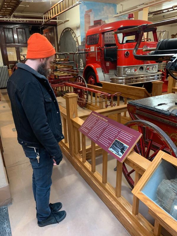 At the museum in my 510s