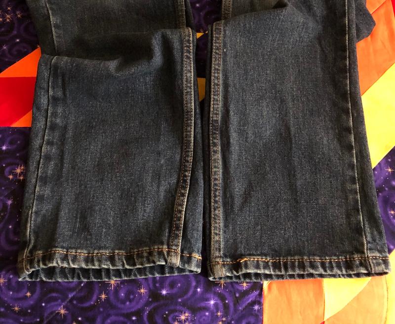 Look at how badly the fabric was laid out. Not even.