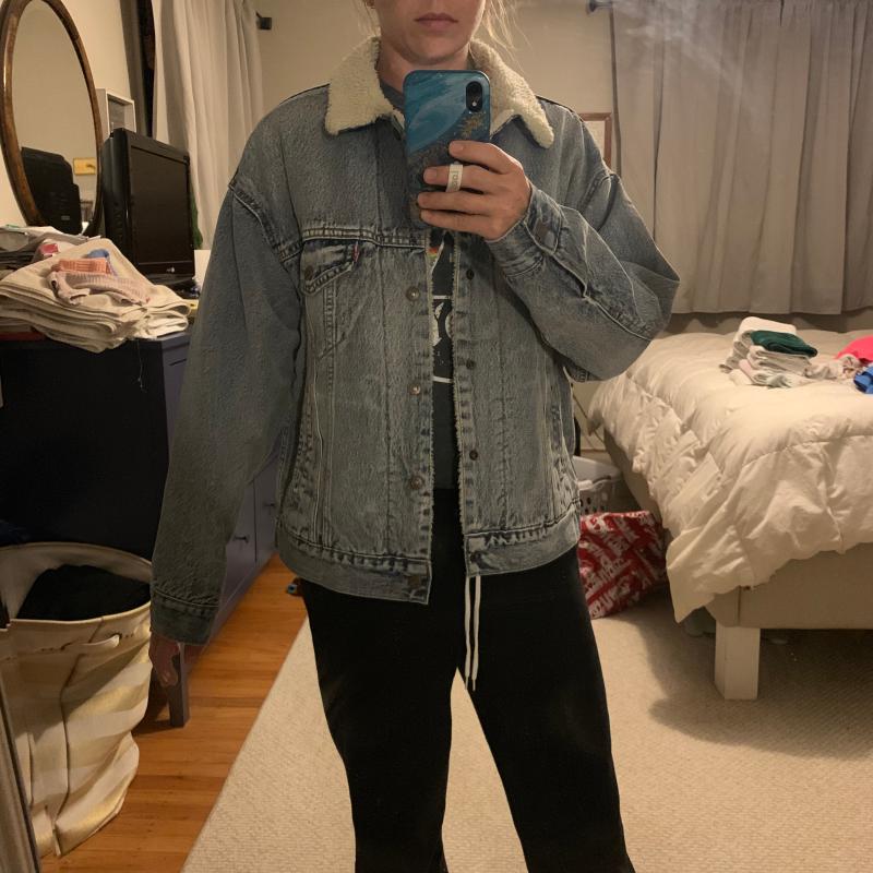 Dad Sherpa jacket