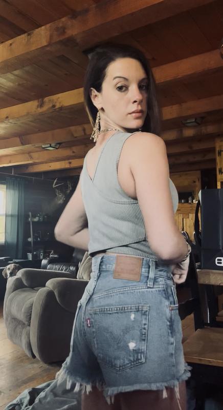 501 shorts are flattering!
