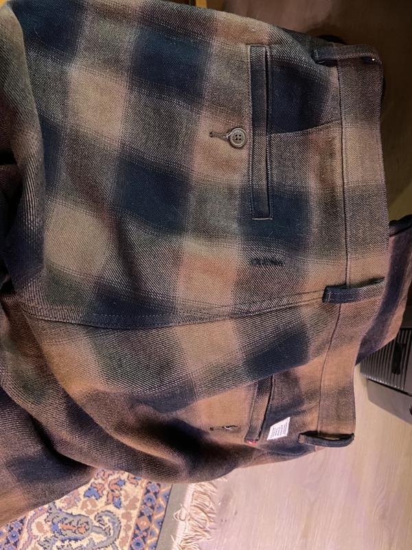 Rip near the back seam